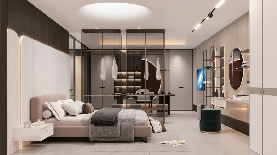 乔森极·整家定制展厅落地效果