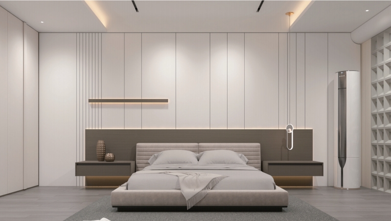 乔森极·轻高定·卧房·实景落地展示